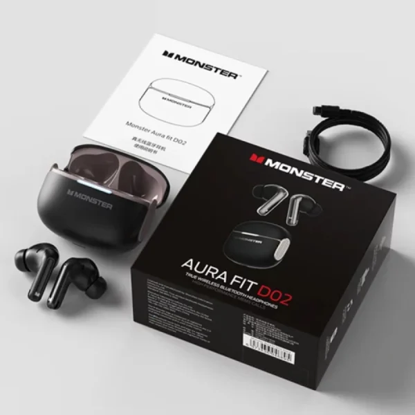Monster Aura Fit D02 ANC TWS Earbuds